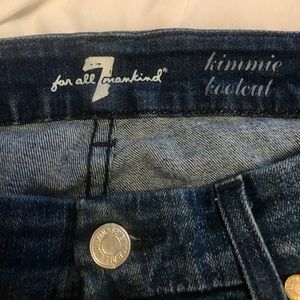 7 for all mankind Kimmie bootcut sz 29